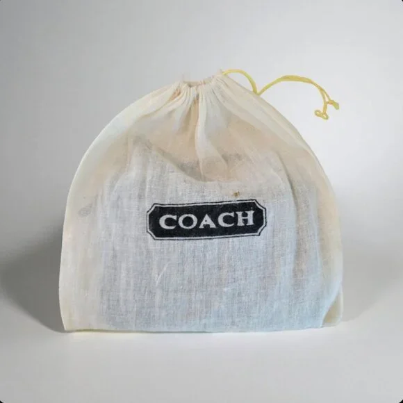 Coach Black Leather Wristlet Coin Purse – Unused, Classic & Compact! - Picture 11 of 11